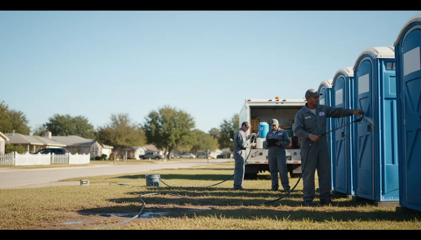 Long-Term Portable Toilet Rental in Bartlett, NE near me